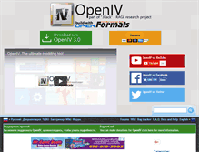 Tablet Screenshot of openiv.com